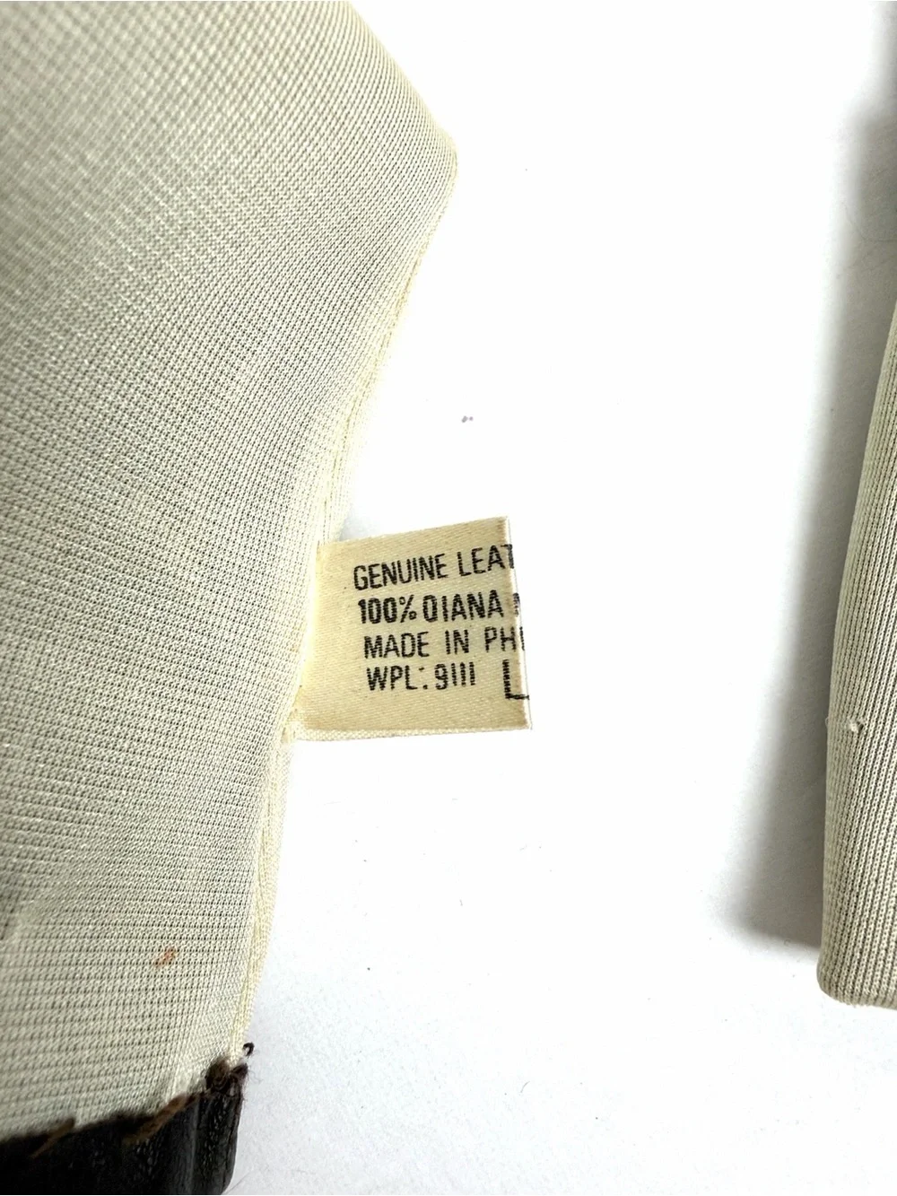 Vintage Shalimar Women’s Brown Genuine Leather Gloves Qiana size L Length 11